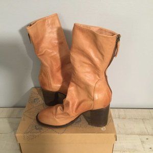 Free People Elle Block Slouch Boots